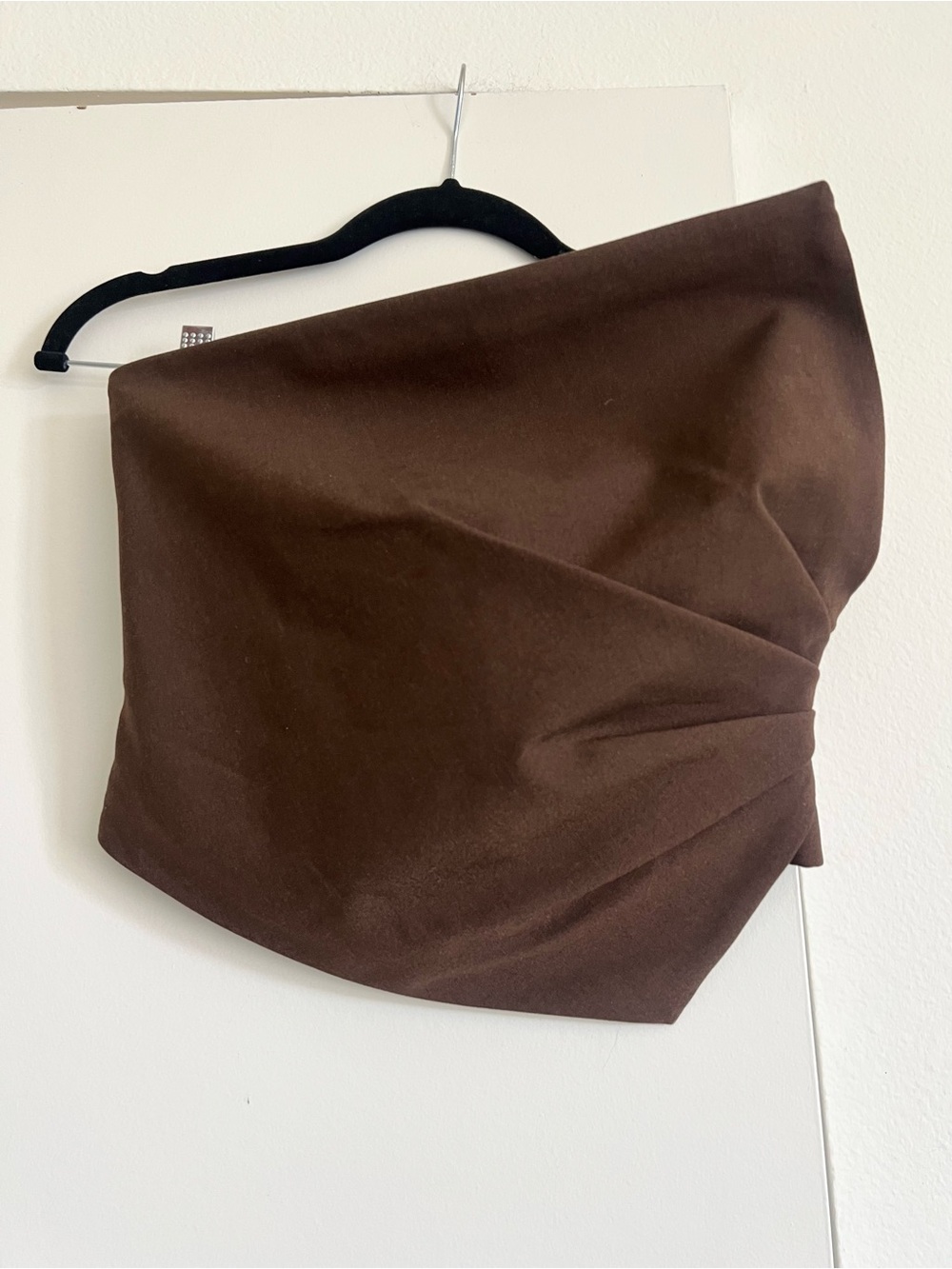 NWT! Camila Coelho Xenia Top in Brown - Picture 7 of 8